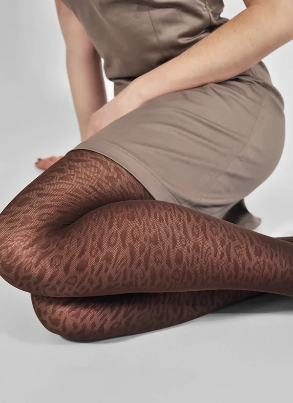 Emma Léo Braune 60D-Strumpfhose