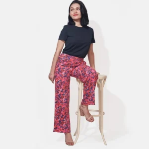 Fliessende Hose Rosa