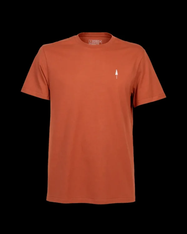Herren T-Shirt aus Bio-Baumwolle Treeshirt Brick