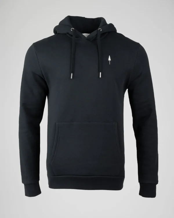 Hoodie aus Bio-Baumwolle TreeHoodie Schwarz