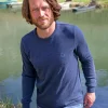 Le Délicat Herrenpullover Blau