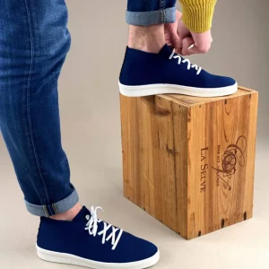 Marineblaue High-Top-Sneaker von Blizzard
