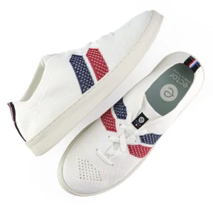 Original recycelte Tricolore-Sneaker
