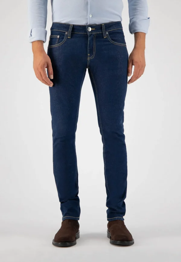 Schmale Herrenjeans Slim Lassen Strong Blue