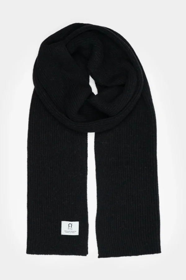Unisex Kaschmir-Schal Federico Schwarz